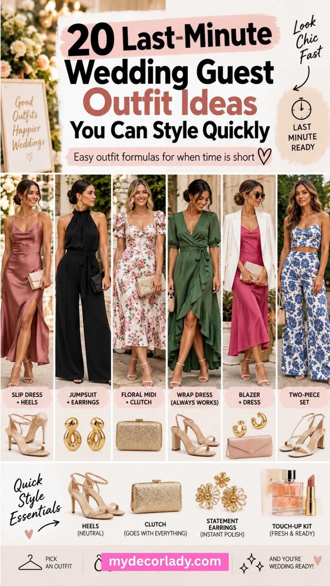 20 Last-Minute Wedding Guest Outfit Ideas You Can Style Quickly